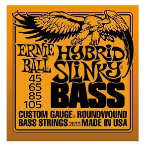 어니볼 Ernie ball Hybrid Slinky Bass 베이스 스트링 45~105