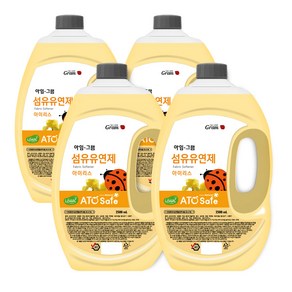 아임그램 섬유유연제 본품 아이리스향, 4개, 2.5L