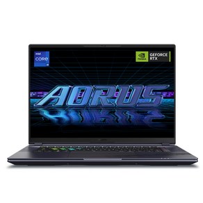 기가바이트 2024 어로스 16X 코어i9 인텔 14세대 지포스 RTX 4070, Midnight Gay, 2TB, 32GB, Fee DOS, ASG-63KRC
