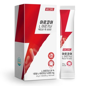 보뚜 아르코어 L 아르기닌 액티브 퀵 5000 15p, 300g, 1개