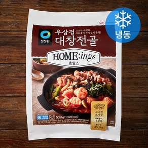 대상 호밍스 우삼겹 대창전골 2~3인분 (냉동), 530g, 1개