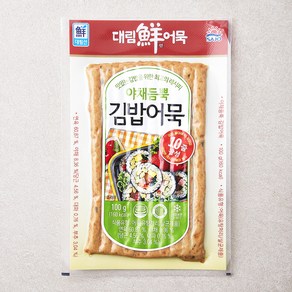 대림선 야채듬뿍 김밥어묵, 100g, 1개