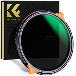 케이앤에프컨셉 NANO-X CPL + Fader 8K AGC Glass 가변필터 77mm