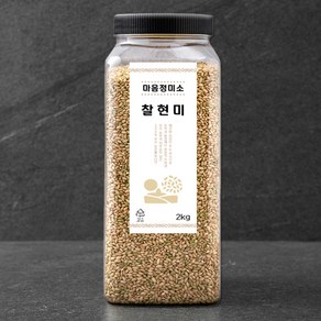 마음정미소 찰현미, 2kg, 1개