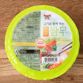 일가집 와사비쌈무, 1개, 350g