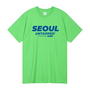 언탭트 남성용 대한민국 SEOUL 16수 반팔 티셔츠