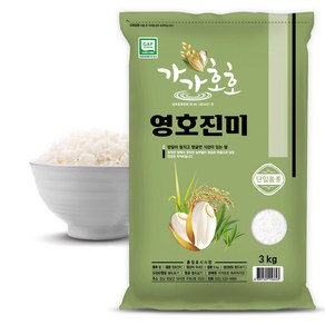 가가호호 영호진미 쌀, 특등급, 3kg, 1개