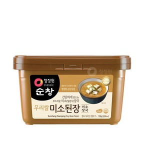 대상 청정원 우리쌀 미소된장, 1개, 3kg