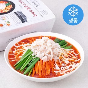 속초진양횟집 세꼬시 물회 가자미 밀키트 (냉동), 700g, 1개