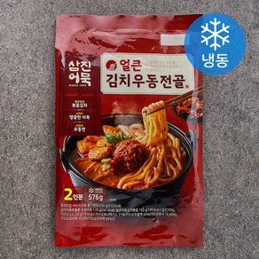 삼진어묵 얼큰 김치우동전골 (냉동), 576g, 1개