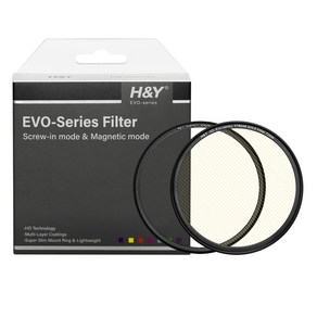 에이치앤와이 HD Evo 골드 스트릭 필터 세트 조명 플레어 효과 72mm