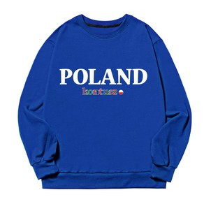 언탭트 남성용 빅사이즈 POLAND 맨투맨