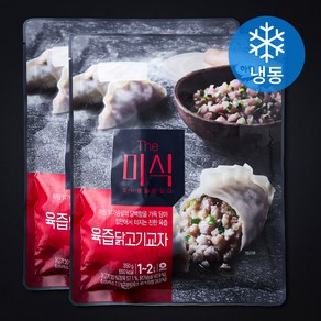 더미식 육즙 닭고기 교자 만두 (냉동), 350g, 2개