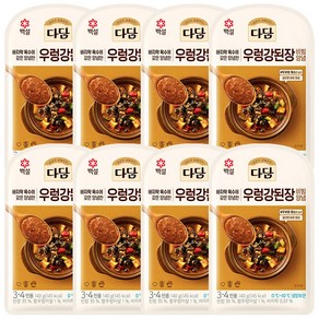 (냉장)다담 우렁강된장140g, 140g, 8개