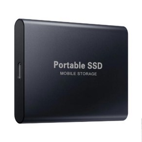 휴대용 SSD 타입 C USB 3.1 60TB 8TB 하드 드라이브 4TB 외장 M.2 노트북 데스크탑 플래시 메모리 디스, 01 Black, 06 16TB