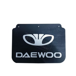 DAEWOO 프린팅 흙받이 고무 1개/410mmX298mm/두께2mm