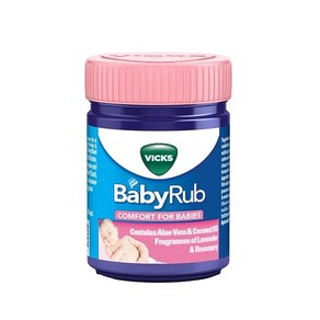 Vicks BabyRub Specifically fo Babies-Moistuize Soothe and Relax you baby, 3개, 50ml