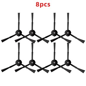 로봇 청소기 측면 브러시 호환 eufy x8 po 예비 부품 교체, 2개