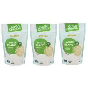 3봉 GoGoQuinoa고고퀴노아 화이트 Blanc 375g, 3개