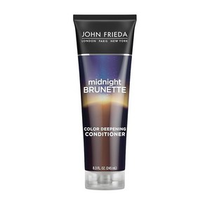 존프리다 John Fieda 브릴리언트 브뤼네트 비저블 디퍼 색상 강화 컨디셔너 245mL 달맞이꽃 오일 코코아 함유, 1개