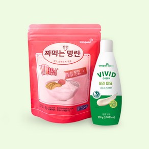 [명란마요] 동원산업 짜먹는 간편 명란 300g (30g x 10개) + 비비드키친 비건마요 250g