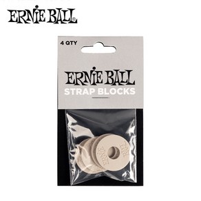 어니볼 스트랩 락 록 블록스 4개입 ERNIEBALL STRAP BLOCKS LOCK 4PK, 1개, P05625