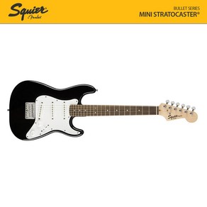 [SQUIER] 스콰이어 일렉기타 미니 스트랫 / SQUIER MINI STRATOCASTER BLACK [SQEG-250-BLK]