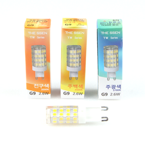 G9 LED 전구 2.6W 4.2W 할로겐 핀램프 핀전구 옥수수전구 미니 꼬마전구