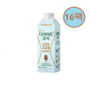 종근당건강 다이어트코치 커피, 280ml, 16개