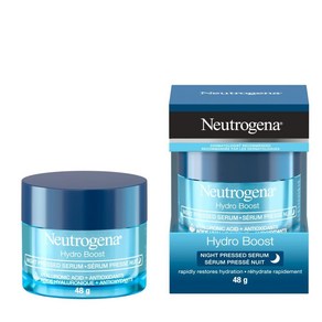 (캐나다 직송) 뉴트로지나 Neutrogena 모이스처라이저 하이드로 부스트 나이트 프레스드 페이스 세럼 항산화제 촉촉한 피부48g