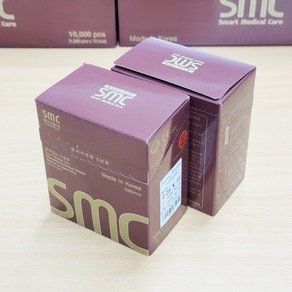 SMC일회용침(0.25-30)100쌈(1000pcs)/행림침 동방침/한방의료기기