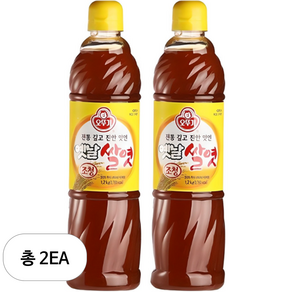 오뚜기옛날 쌀엿 조청, 2개, 1.2kg