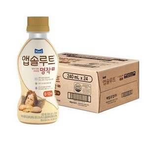 앱솔루트 엄마가 만든 프리미엄 명작 액상 분유 2단계 6-12개월 240ml, 1개, 24개입