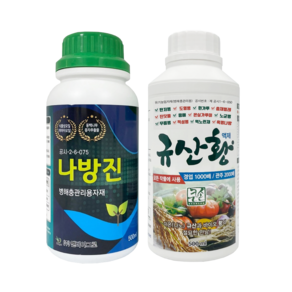 스마트한농부 큰손 규산황 나방진 500ml 친환경살충제 살균제 진딧물 응애 노균병 온실가루이 노린재 무름병 흰가루병 고추 탄저병 담배 나방 배추 총채벌레 약, 1개