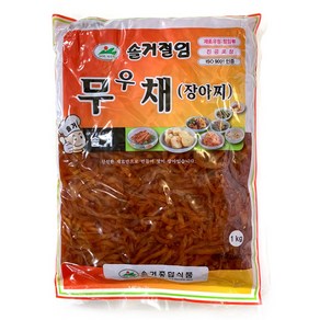 우리존 솔거 무우채 장아찌 10kg(1kgx10팩), 1개, 10kg