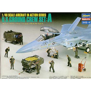 HAS36004 1/48 U.S.GROUND CREW SET A, 1개