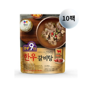 주부9단 목우촌 한우 갈비탕, 450g, 10개