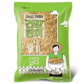 국산 현미, 5kg, 1개