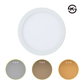 진성 자석식 무타공 LED매입등 3 6W 슬림엣지등 자석고정 다운라이트 실내등 인테리어 계단 복도 거실 다용도 베란다 통로 원형직부등, 진성 무타공 매입등 3인치 6W-주백색, 1개