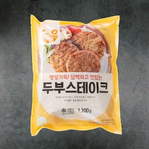 부드러운 삼양 두부스테이크1.2kgX2팩, 2개, 1.2kg