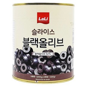 라리 블랙올리브 슬라이스 3kg, 1개