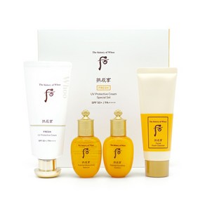 후 공진향 진해윤 프레쉬 선크림 기획 SPA50+/SPF50+PA++++, 50ml, 1개