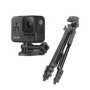 호환 카메라 고프로9 고프로8 겸용 고프로7 HERO 악세서리 액션캠 스마트폰 9 삼각대 GOPRO9 GOPRO 블랙, 상세페이지 참조, 1개