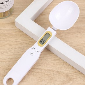 디지털 스푼저울 숟가락저울 0.1g-500g, 화이트, stt06, 0.5kg