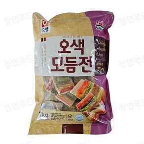 SN1202$ 남)오색모듬전-1kgx2봉, 2kg, 1세트