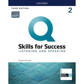 Q Skills fo Success: Listening and Speaking 2 Student Book (with Online Pactice), Oxfod, Q Skills fo Success: Listen.., Magaet Books(저)