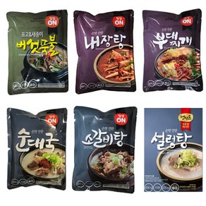 초원식품 정성온 황태해장국 냉동 국 찌개 탕 식당