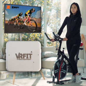 실내자전거 즈위프트 연동 VRFit+ 파워소스 + 케이던스 센서 ZWIFT 속도계 사이클 헬스자전거 게임, 1개