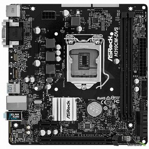 H310CM-DVS 인텔 H310 메인보드 1151v2소켓 애즈락