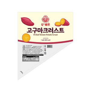 오뚜기 고구마크러스트 1kg, 1개